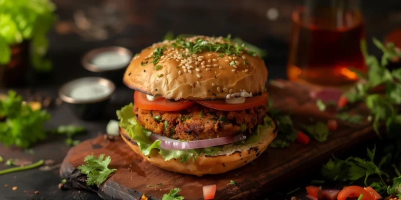 Aloo Tikki Burger